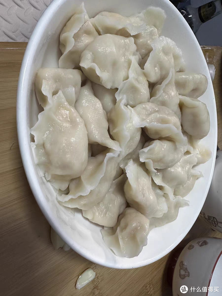 包饺子调馅料，我的厨艺越来越高了